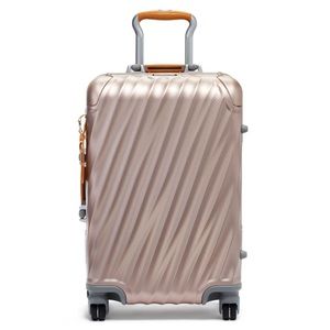 Tumi 19 Degree Aluminum International Carryon in Texture Blush